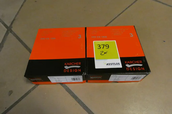 2x Karcher Design - Türgriff-Garnitur Rhodos, Edelstahl matt Art. ER28S BB0 71